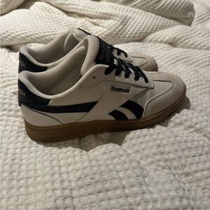 Reebok Women’s Size 7.5, Like New, Black/White/Gum Bottom.